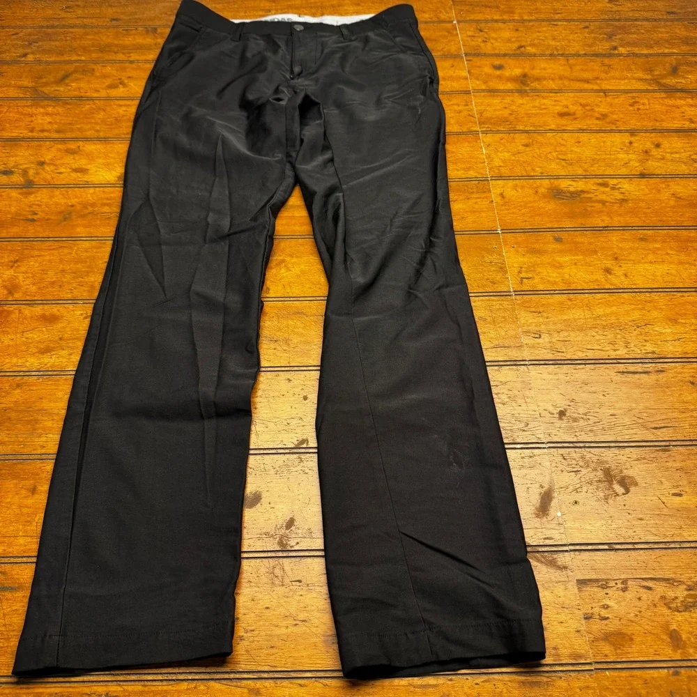 Adidas Golf Ultimate365 Mens Black Performance‎ Pants 32x32 RN88387